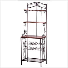 Bakers Style Wine & Glass Rack